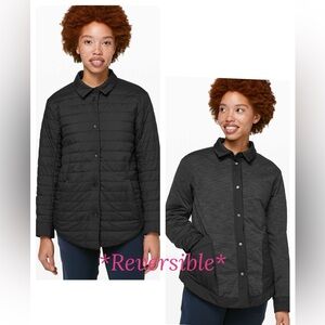 Lululemon Switch Please Shacket in Black (Size 8)